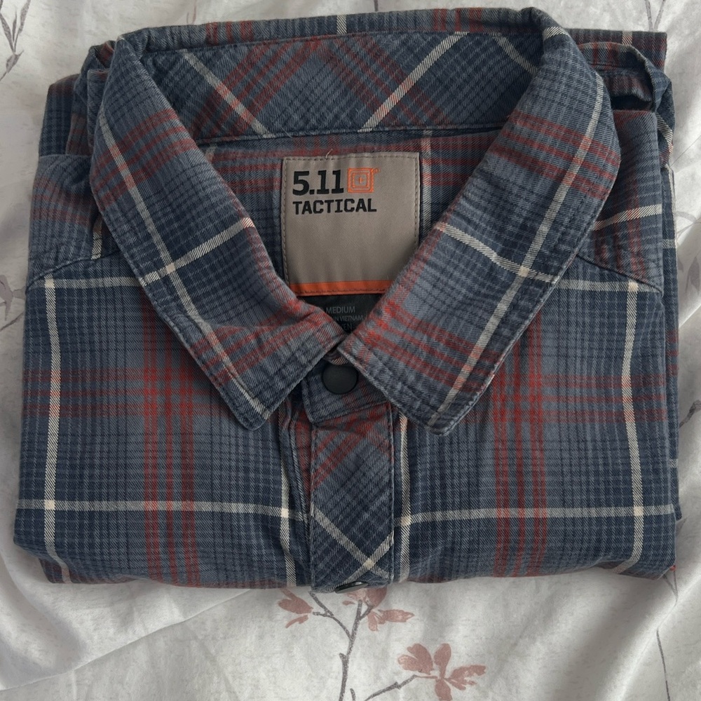 5.11 Tactical Gunner Men's plaid long sleeve